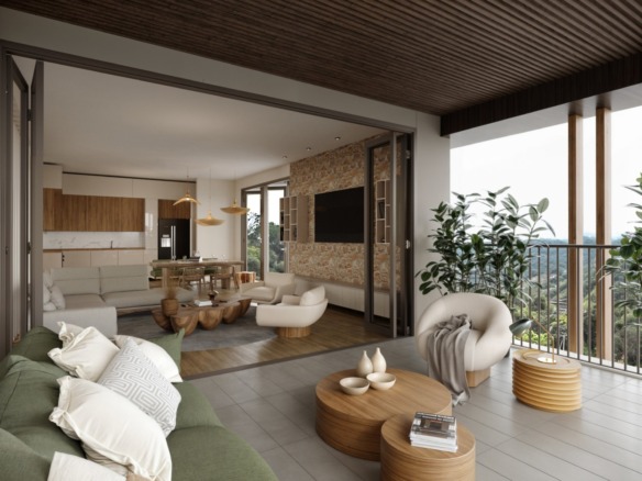 🐚Luxury Apartments 1-3 bedrooms Central Boquete