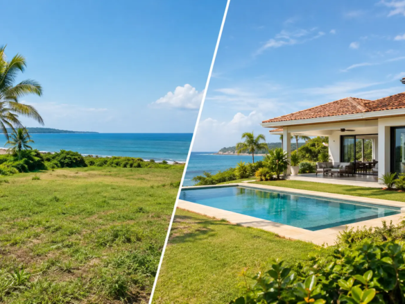 Coastal Lot Versus Villa on Panama's Azuero Coast
